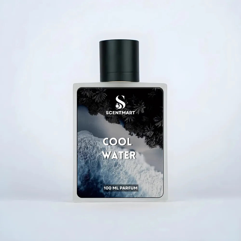 Cool Water Inspired fragrance bottle