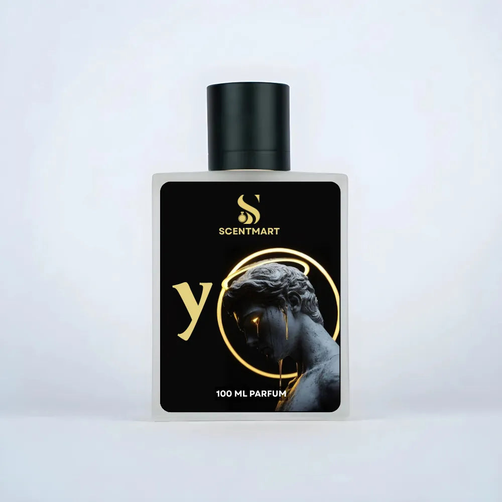 Y Inspired fragrance bottle
