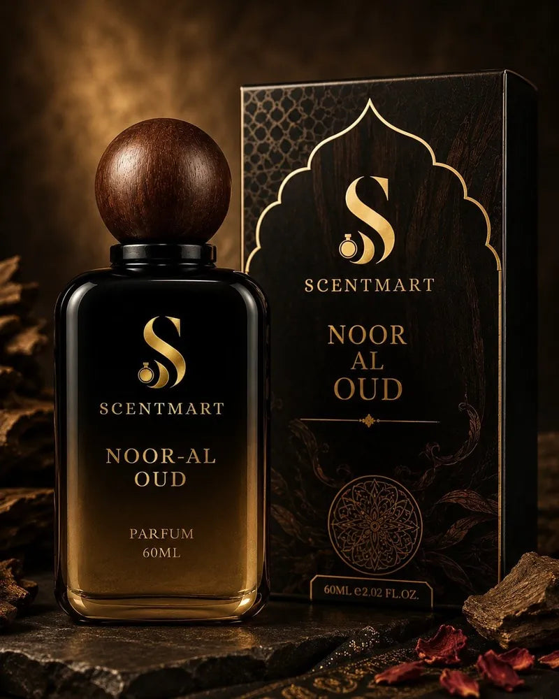 Noor-Al Oud bottle with packaging