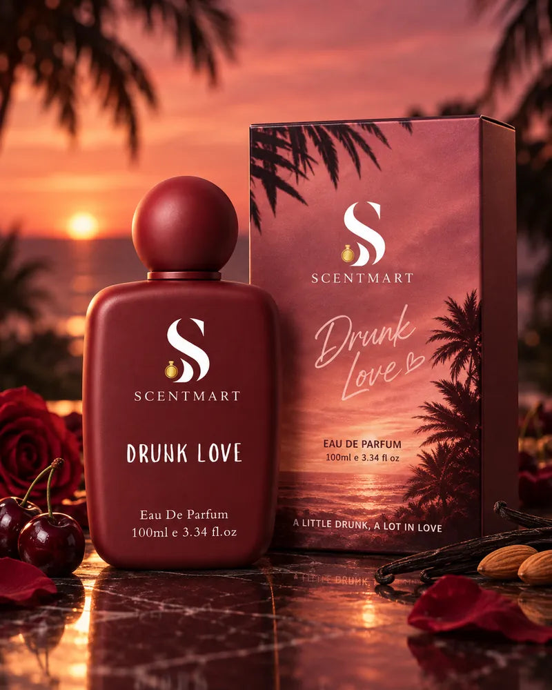 Drunk Love bottle with packaging