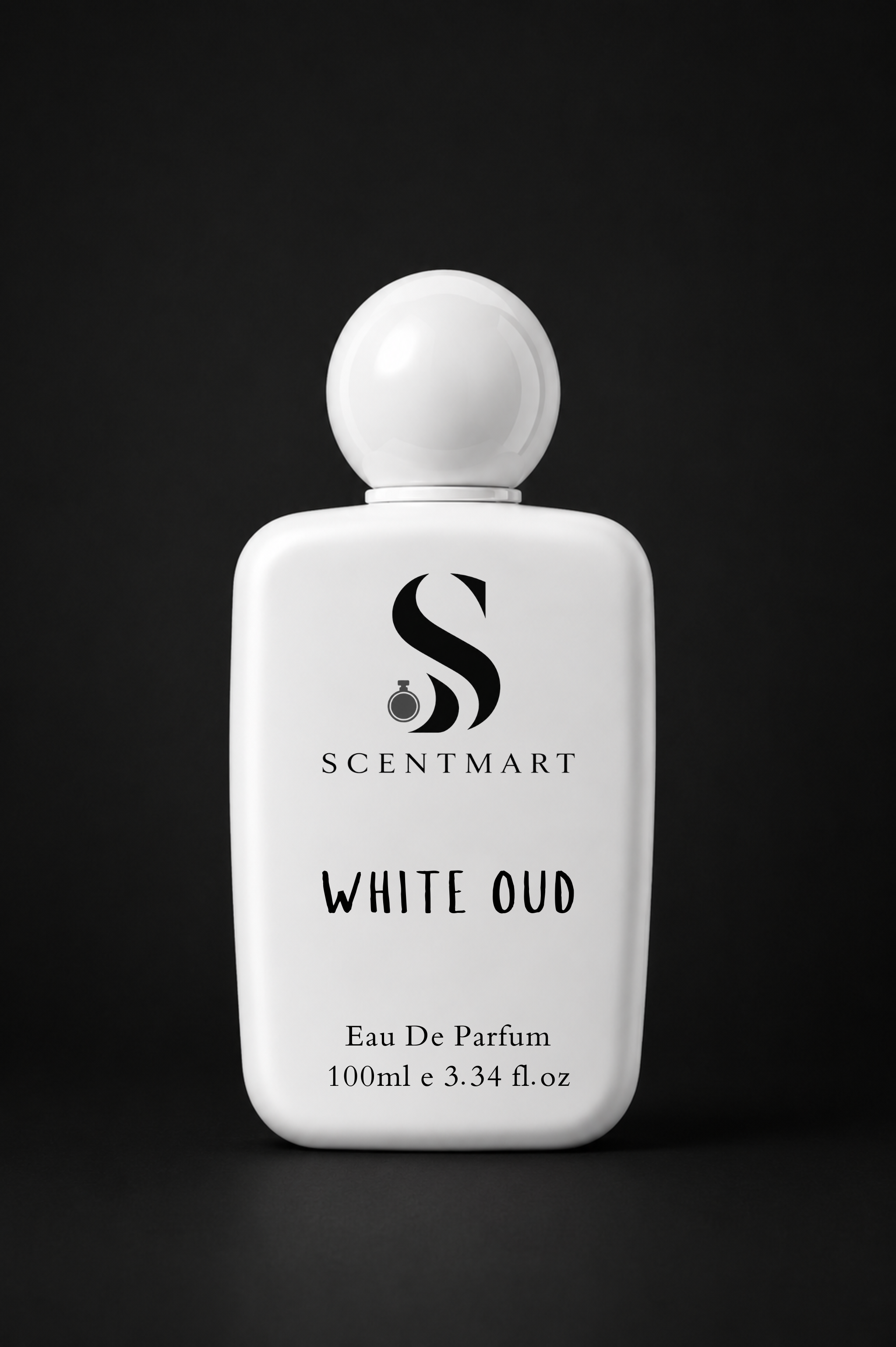 White Oud bottle